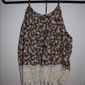 Pacsun cropped tank top